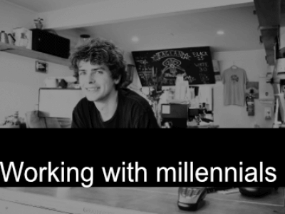 Opportunities of working with Millennials